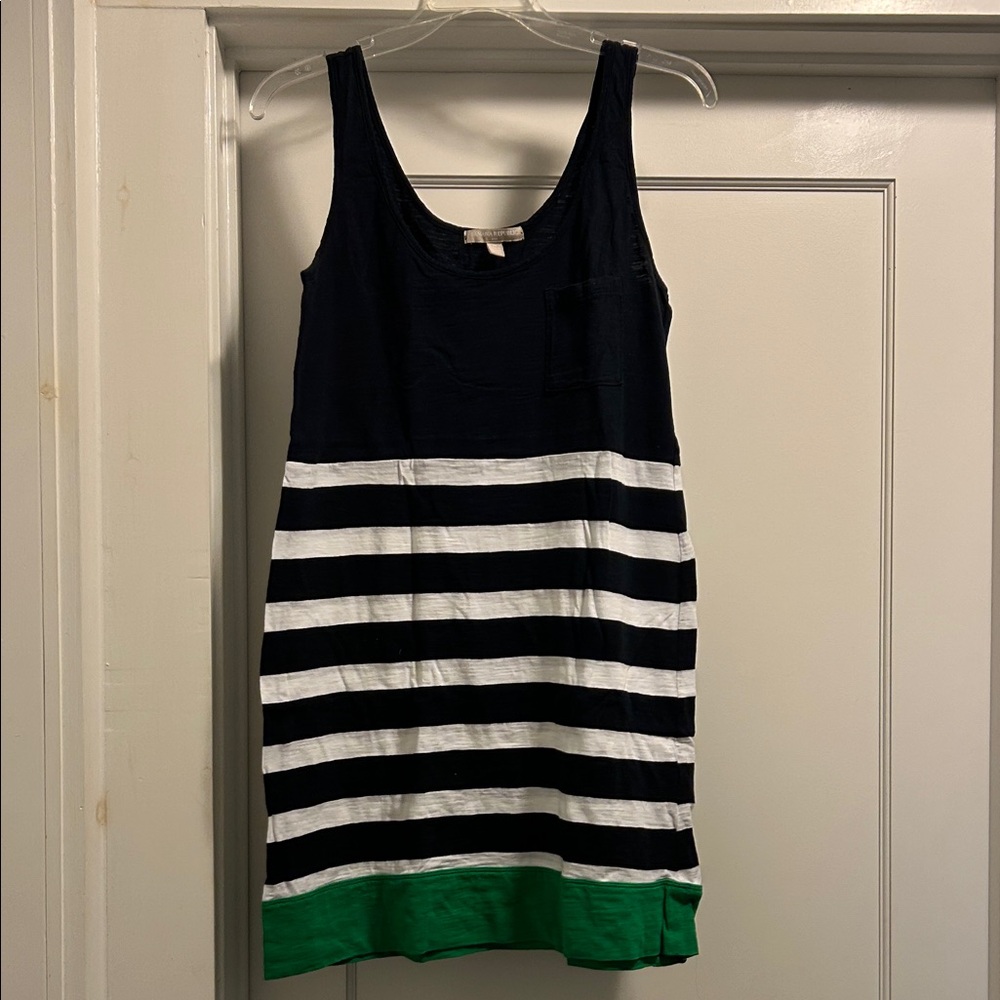 Banana Republic Tank Top-Style Striped Women’s Dress, Size Medium